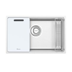 Chậu rửa bát chống xước phong cách Nhật TARI 7648SR