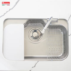 chậu rửa bát 1 hố phong cách Nhật Bản Tari 7851SR phụ kiện chậu rửa bát inox 1 hố chống xước Konox Tari 7851SR chậu rửa bát 1 hố tari 7851sr chau-chong-xuoc-phong-cach-nhat-tari-series Chậu rửa bát chống xước phong cách Nhật TARI 7851SR