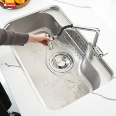 chậu rửa bát 1 hố phong cách Nhật Bản Tari 7851SR phụ kiện chậu rửa bát inox 1 hố chống xước Konox Tari 7851SR chậu rửa bát 1 hố tari 7851sr chau-chong-xuoc-phong-cach-nhat-tari-series Chậu rửa bát chống xước phong cách Nhật TARI 7851SR